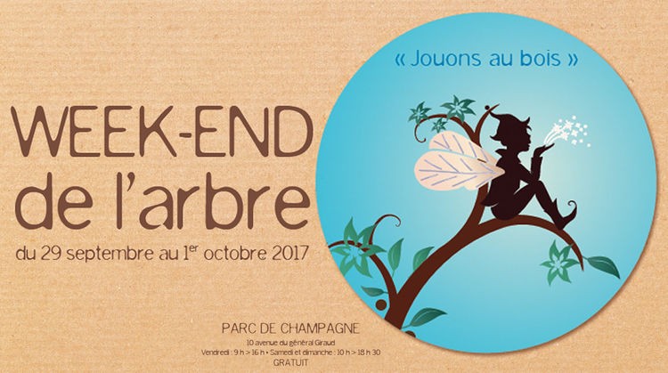 Participation au WE de l'arbre au parc de champagne de Reims 2017